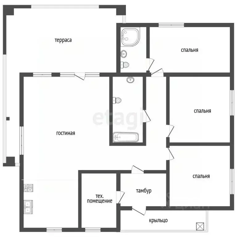 Дом в Московская область, Раменское ул. Зимняя (153 м) - Фото 2