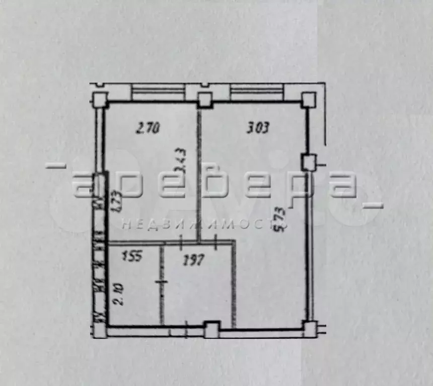 1-к. квартира, 31,2 м, 1/17 эт. - Фото 0