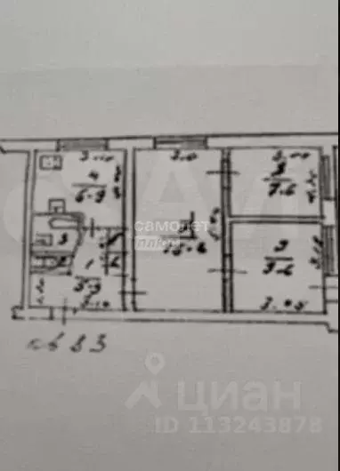 2-к кв. Дагестан, Махачкала ул. Абубакарова, 110 (47.0 м) - Фото 1