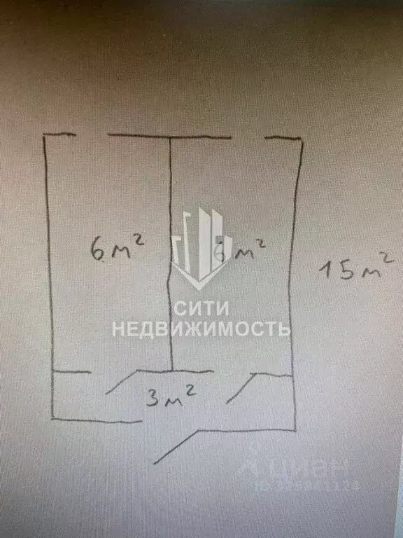 Студия Москва аллея Первой Маевки, 15с1 (15.0 м) - Фото 2