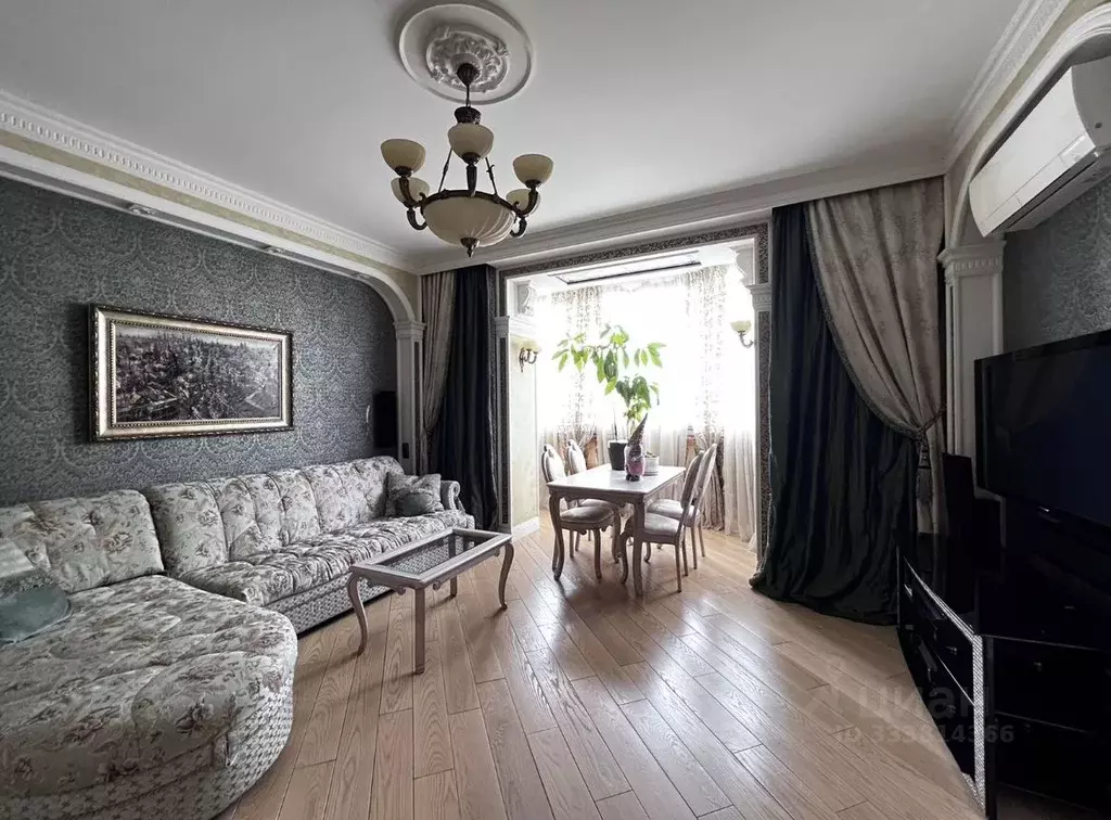 2-к кв. Москва ул. Столетова, 7к1 (76.4 м) - Фото 2
