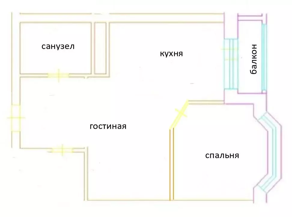 2-к кв. Москва ул. Наташи Ковшовой, 23 (45.0 м) - Фото 1