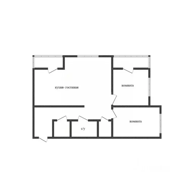 3-к кв. Приморский край, Владивосток 71-й мкр, ул. Ватутина, 4Ж (71.3 ... - Фото 1