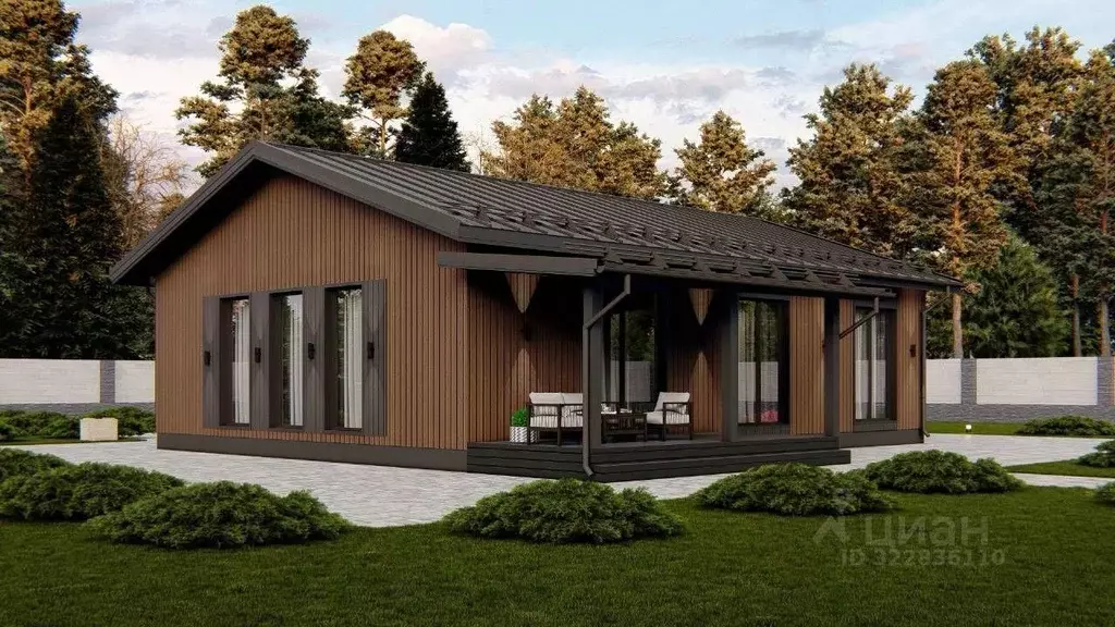 Дом в Ленинградская область, Выборгский район, Полянское с/пос, пос. ... - Фото 1