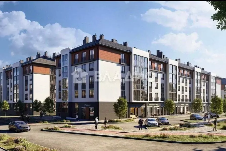 1-к кв. Калининградская область, Гурьевск ул. Лазурная, 18к2 (36.7 м) - Фото 0