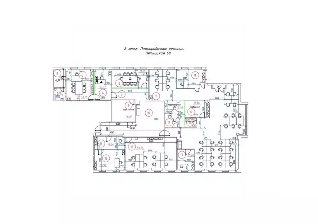 Офис в Москва Пятницкая ул., 69 (461 м) - Фото 2