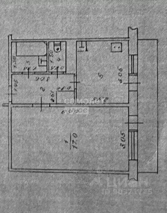 1-к кв. Чувашия, Новочебоксарск Ельниково мкр, проезд Ельниковский, 5 ... - Фото 2