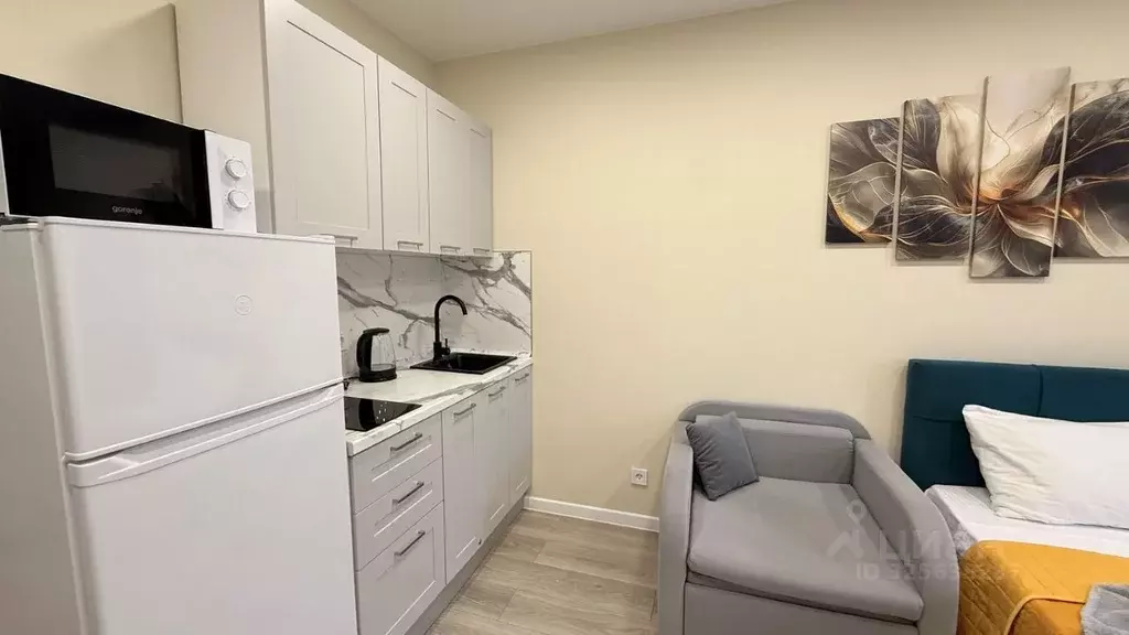 Студия Краснодарский край, Сочи ул. Искры, 88к3 (29.0 м) - Фото 1