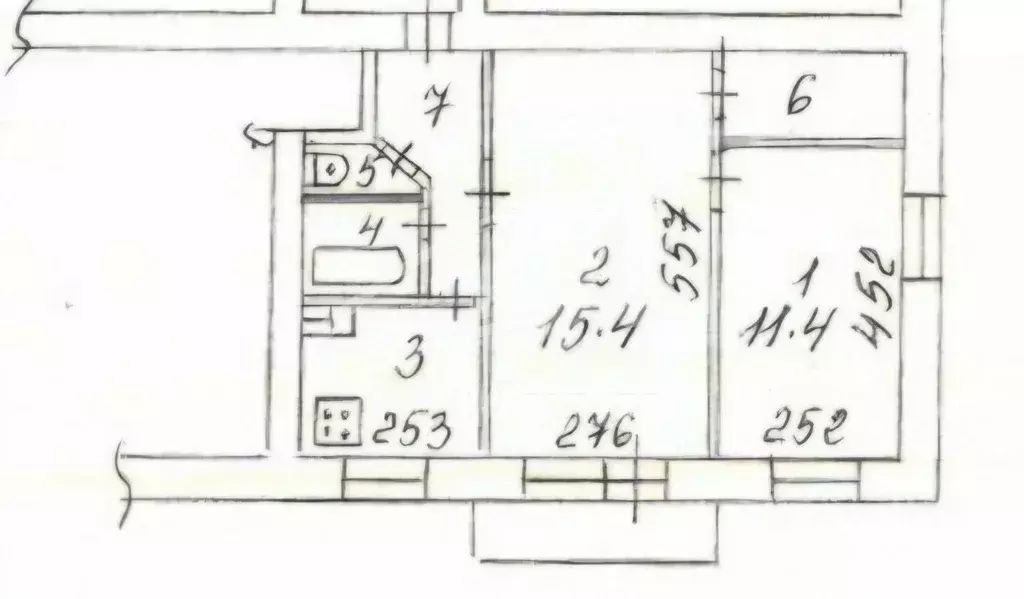 2-к кв. Московская область, Химки ул. Маяковского, 4 (42.3 м) - Фото 1