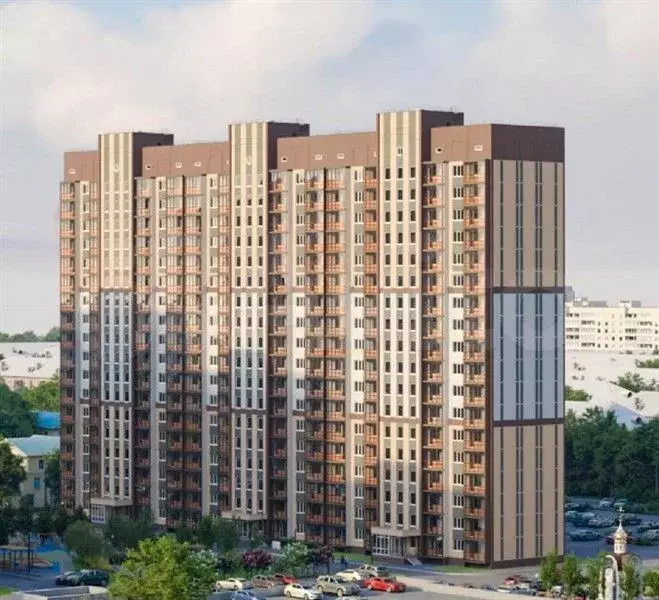 2-к. квартира, 47,1 м, 10/18 эт. - Фото 0