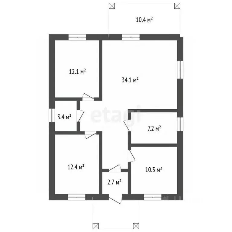 Дом в Воронежская область, с. Новая Усмань ул. 2-я Первомайская, 143 ... - Фото 2