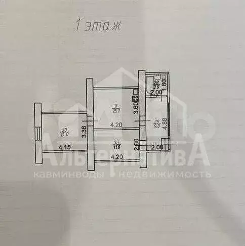 2-к. квартира, 45 м, 1/1 эт. - Фото 0