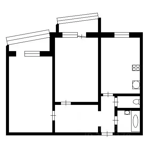 3-к кв. Московская область, Воскресенск ул. Мичурина, 17а (66.0 м) - Фото 2