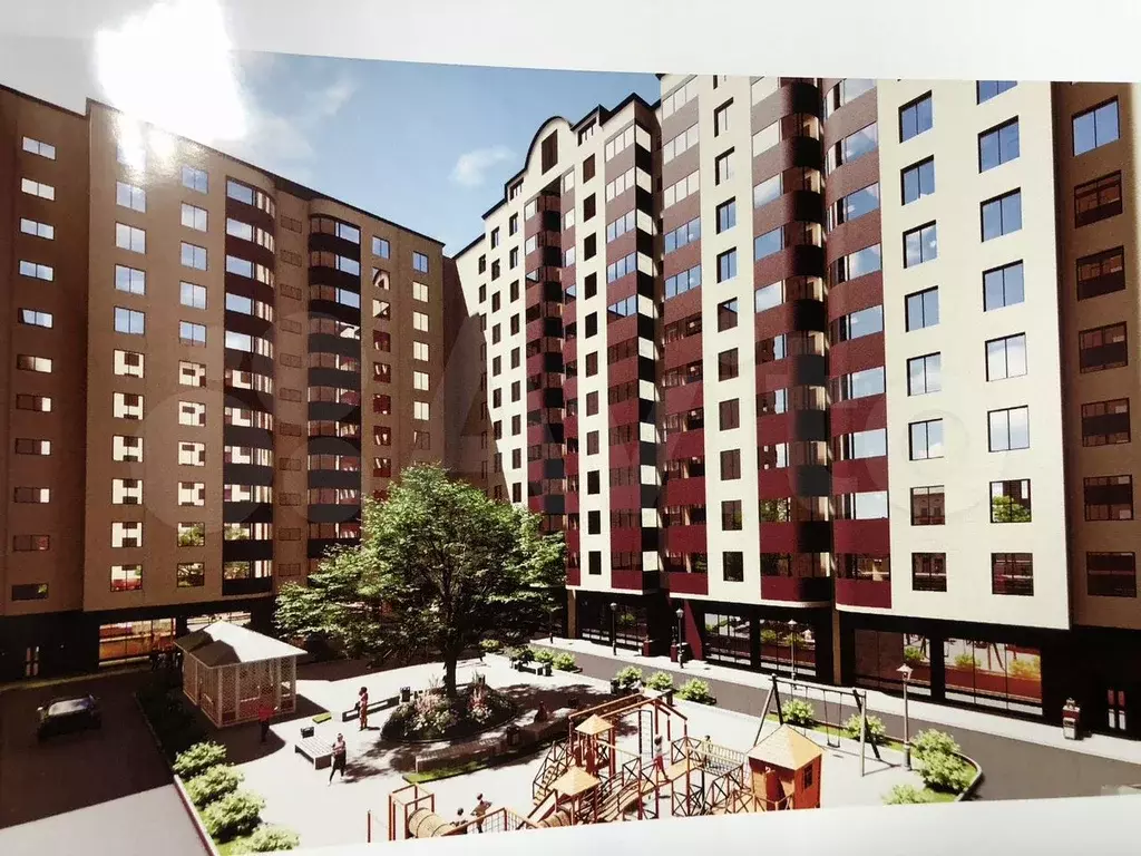 2-к. квартира, 67 м, 4/8 эт. - Фото 1