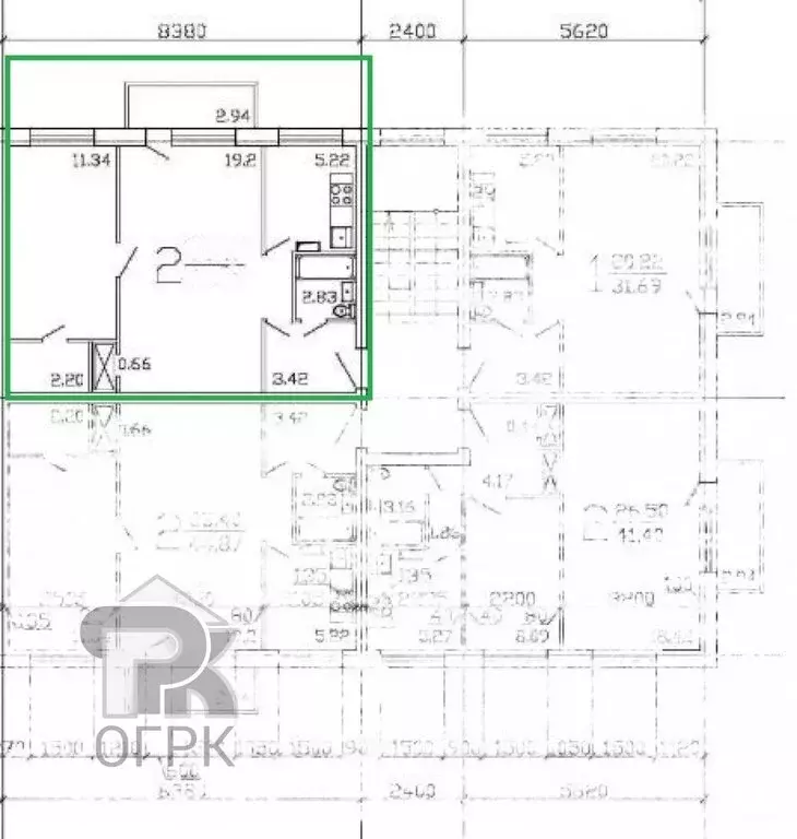 2-комнатная квартира: Видное, Советская улица, 10 (45.7 м) - Фото 1
