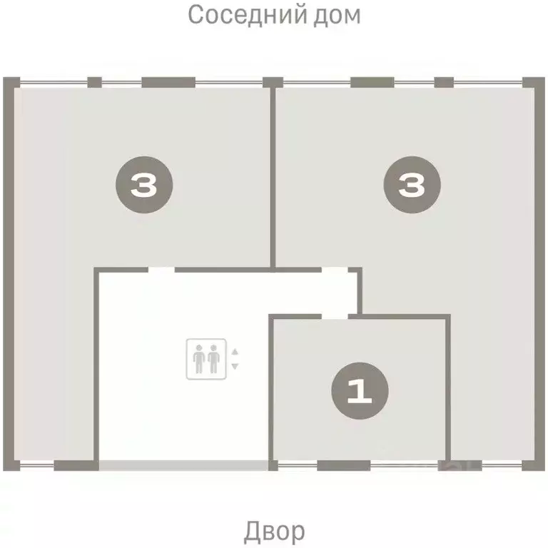 3-к кв. Ханты-Мансийский АО, Сургут 1-й мкр, Нефть жилой комплекс ... - Фото 1