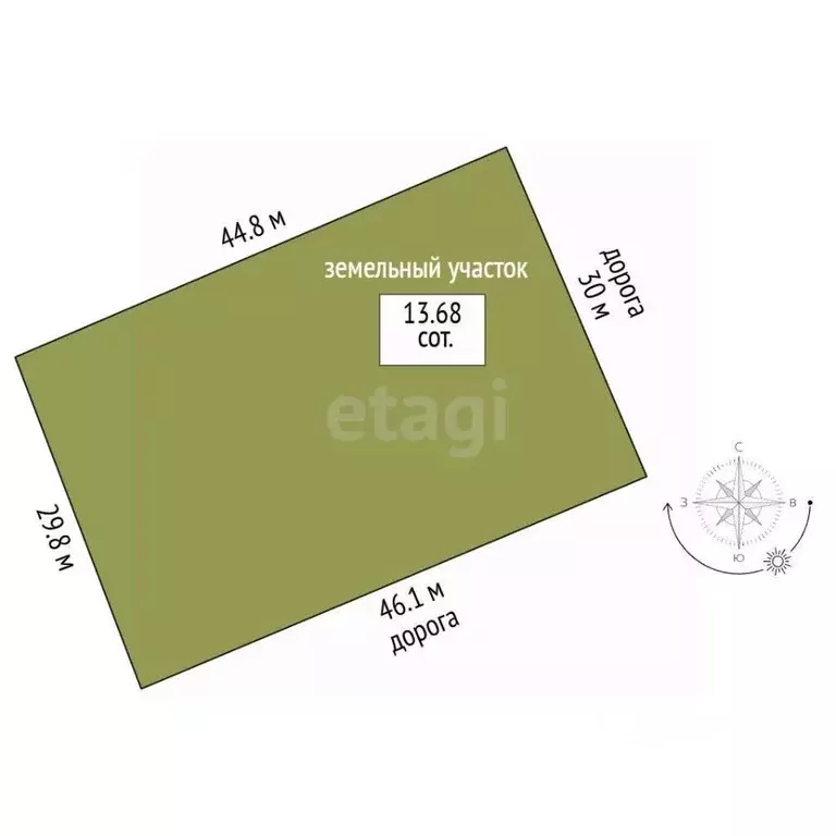 Участок в Вологодская область, Шекснинский муниципальный округ, д. ... - Фото 2