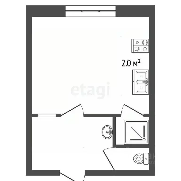 Студия Татарстан, Набережные Челны пос. ГЭС, 4-й комплекс, 1/1 (12.0 ... - Фото 2