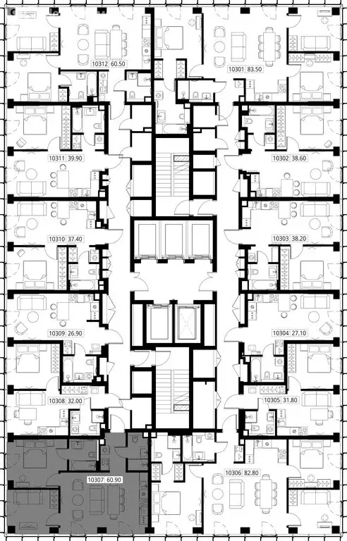 2-комнатная квартира: Москва, 2-я Хуторская улица, 34 (60.9 м) - Фото 2