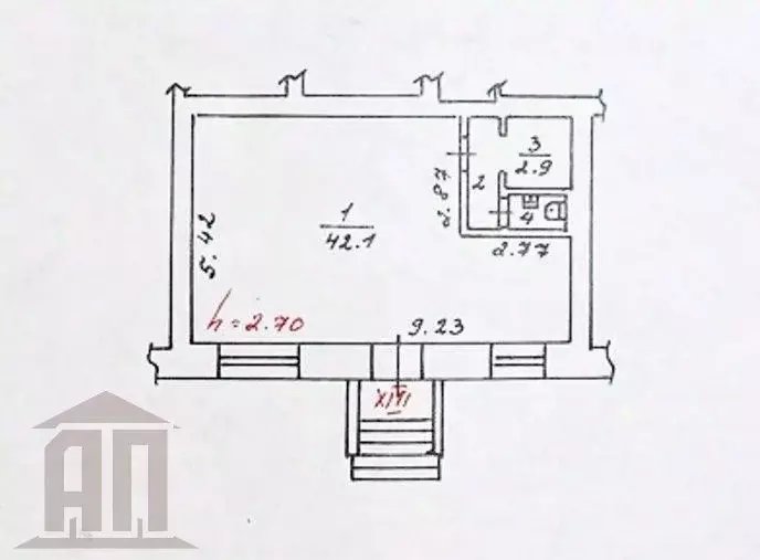 Торговая площадь в Тверская область, Тверь Комсомольский просп., 2/26 ... - Фото 2
