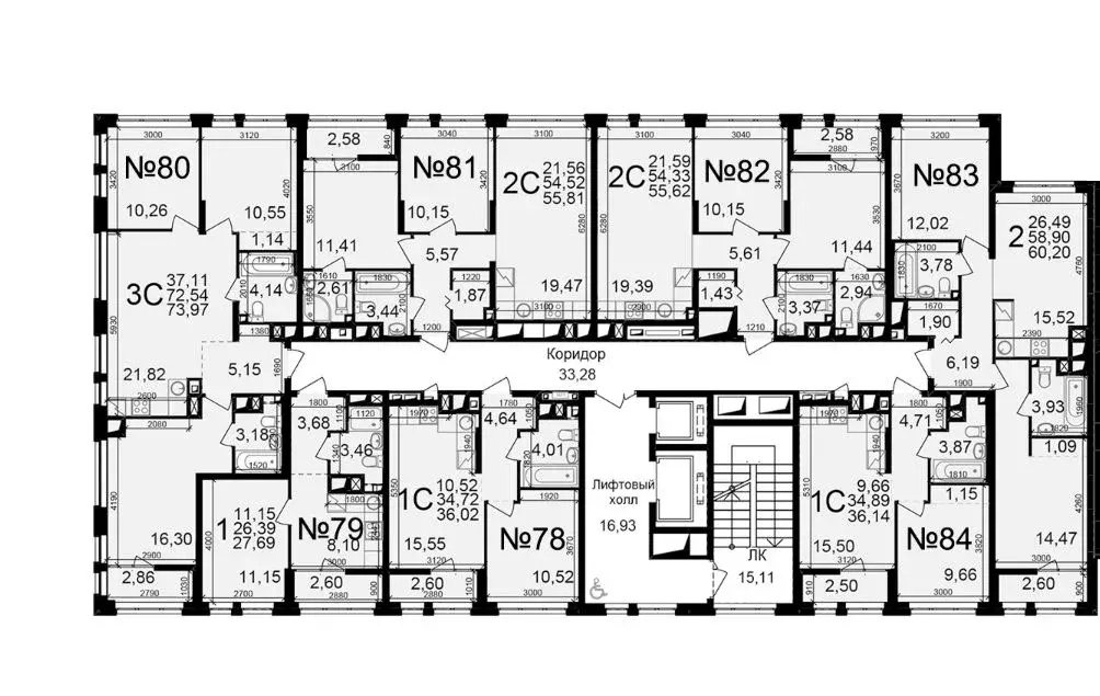 2-к кв. Рязанская область, Рязань ул. Чкалова (58.9 м) - Фото 2