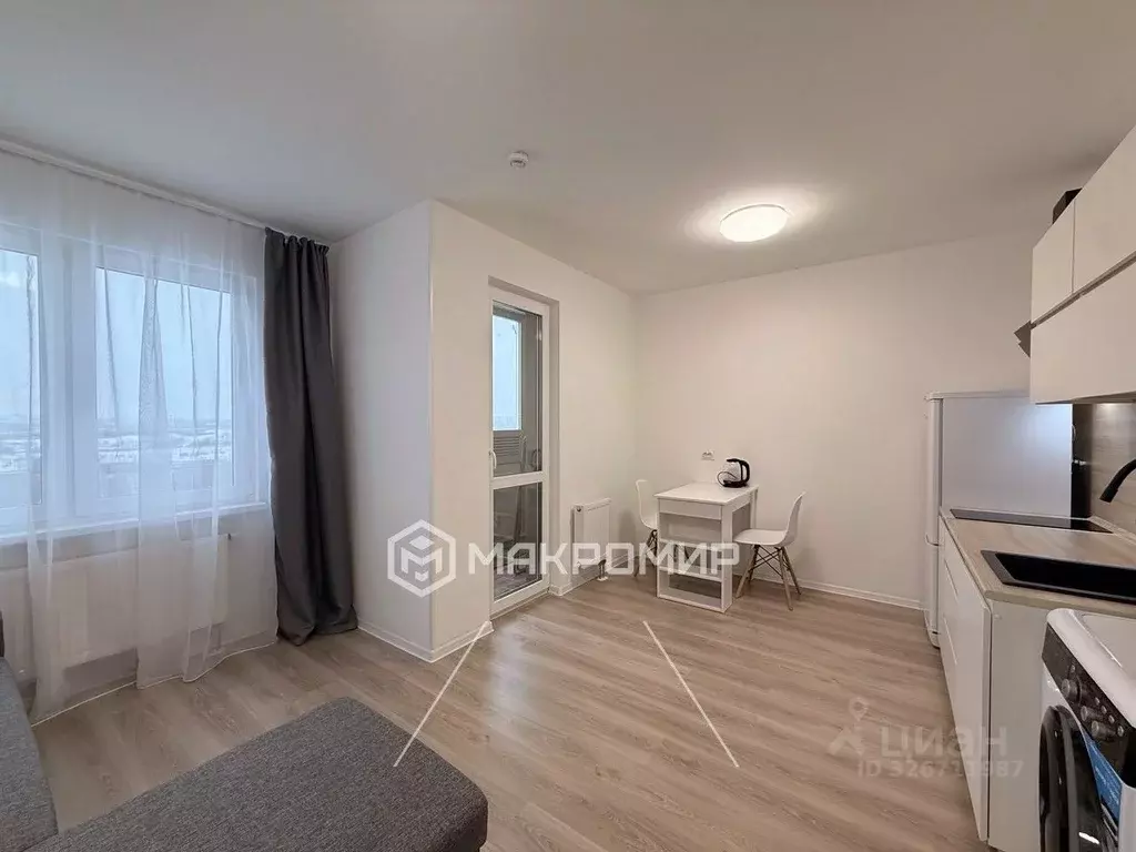 Студия Санкт-Петербург ул. Чарушинская, 32 (23.0 м) - Фото 2