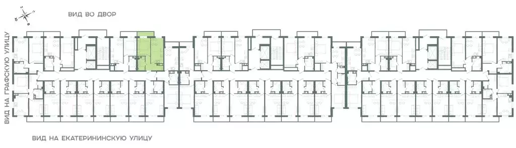 1-комнатная квартира: Мурино, Графская улица, 6к1 (31.8 м) - Фото 1