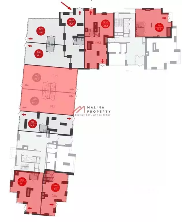 Торговая площадь в Москва ул. 1-я Ватутинская, 14к2 (97 м) - Фото 2