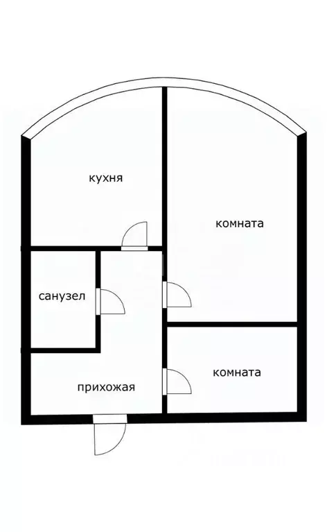 2-к кв. Краснодарский край, Сочи ул. Удачи, 9А (49.0 м) - Фото 1