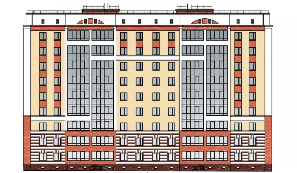 3-к кв. Омская область, Омск ул. А.Н. Кабанова, 2 (100.55 м) - Фото 0