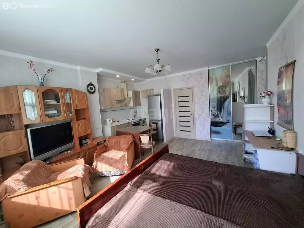 Квартира-студия: село Супсех, улица Жолоба, 2/59Б (31.9 м) - Фото 2