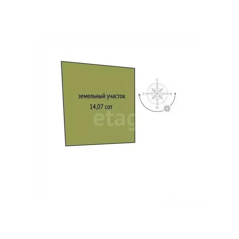 Участок в Брянская область, Брянский район, Отрадненское с/пос, д. ... - Фото 2