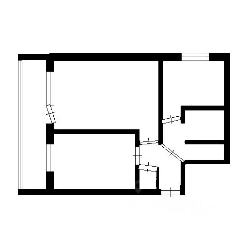 2-к кв. Новосибирская область, Новосибирск Трудовая ул., 15 (38.4 м) - Фото 1