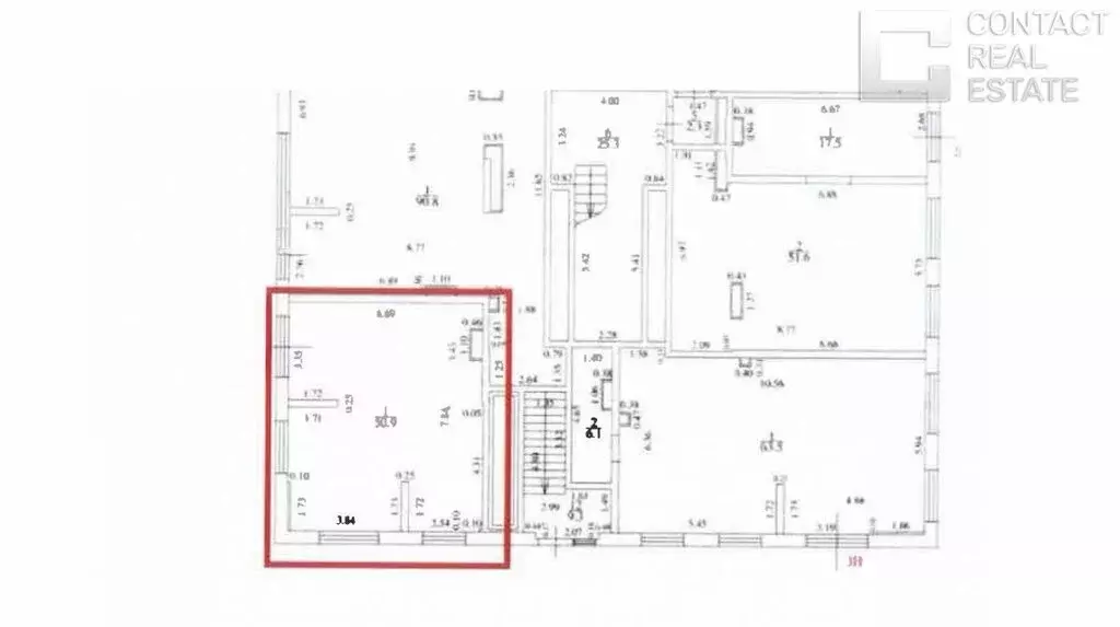 Помещение свободного назначения (50.9 м) - Фото 2