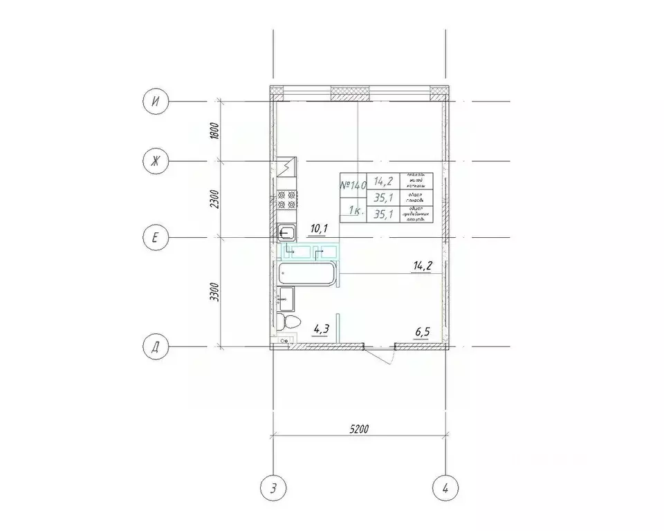 1-к кв. Приморский край, Большой Камень ул. Ленина, 14 (35.1 м) - Фото 1