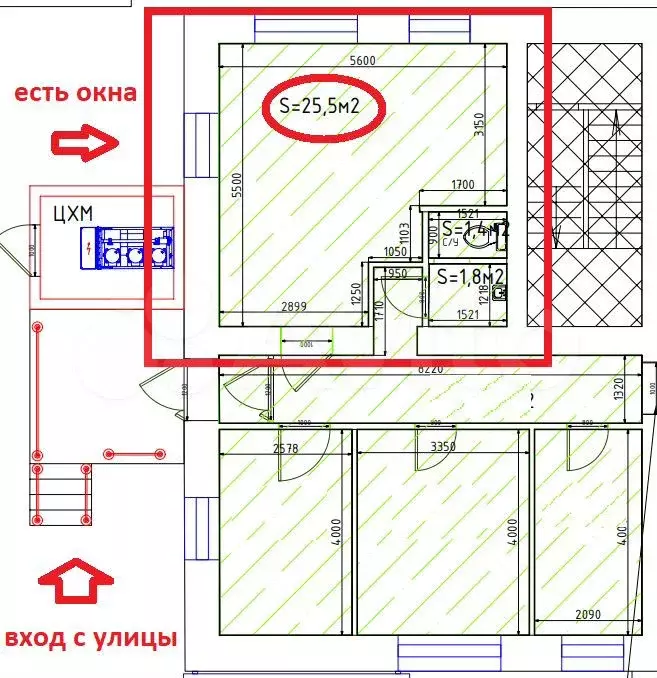 Губаха, Ленина, 40, 25.5 м - Фото 0