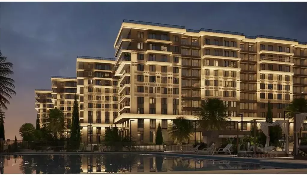 Студия Краснодарский край, Сочи ул. Ленина, 280А (23.4 м) - Фото 1