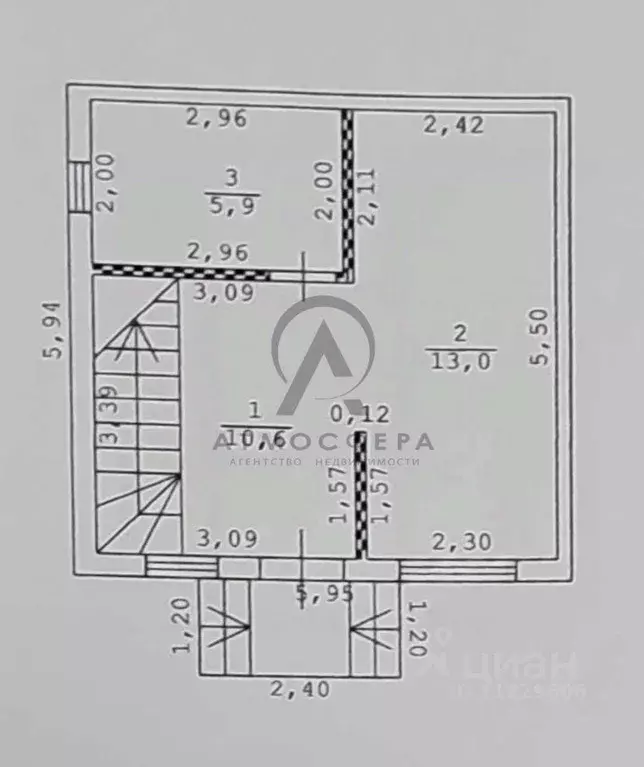 Дом в Краснодарский край, Хадыженск Апшеронский район, ул. Кирова (61 ... - Фото 2