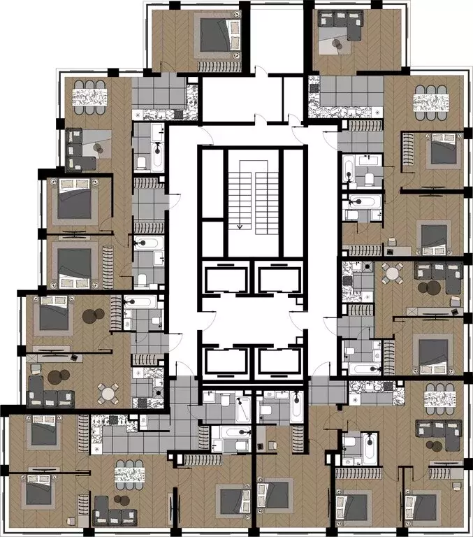 3-комнатная квартира: Москва, улица Берзарина, 37 (81.3 м) - Фото 0