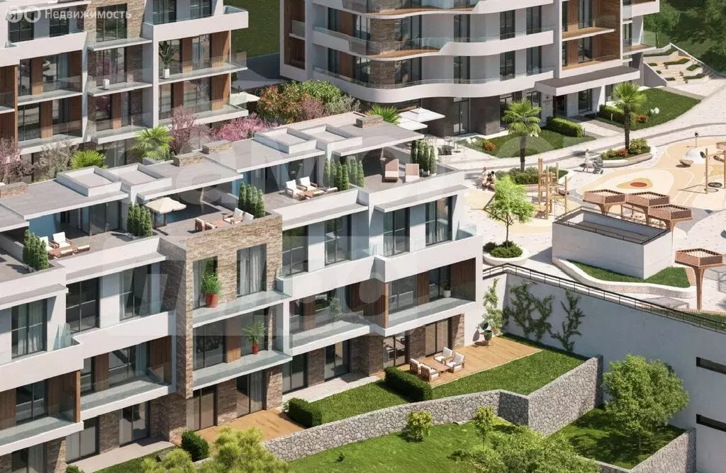 3-комнатная квартира: Ялта, улица Халтурина, 36А (88 м) - Фото 0