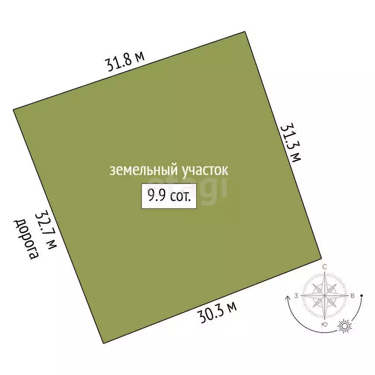 Участок в Симферопольский район, Добровское сельское поселение, село ... - Фото 1