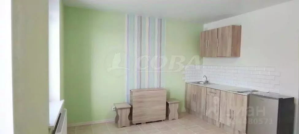 Студия Тюменская область, Тюмень ул. Республики, 204к5 (27.0 м) - Фото 1