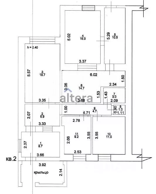 Дом в Татарстан, с. Пестрецы ул. Березовая, 5 (105 м) - Фото 1