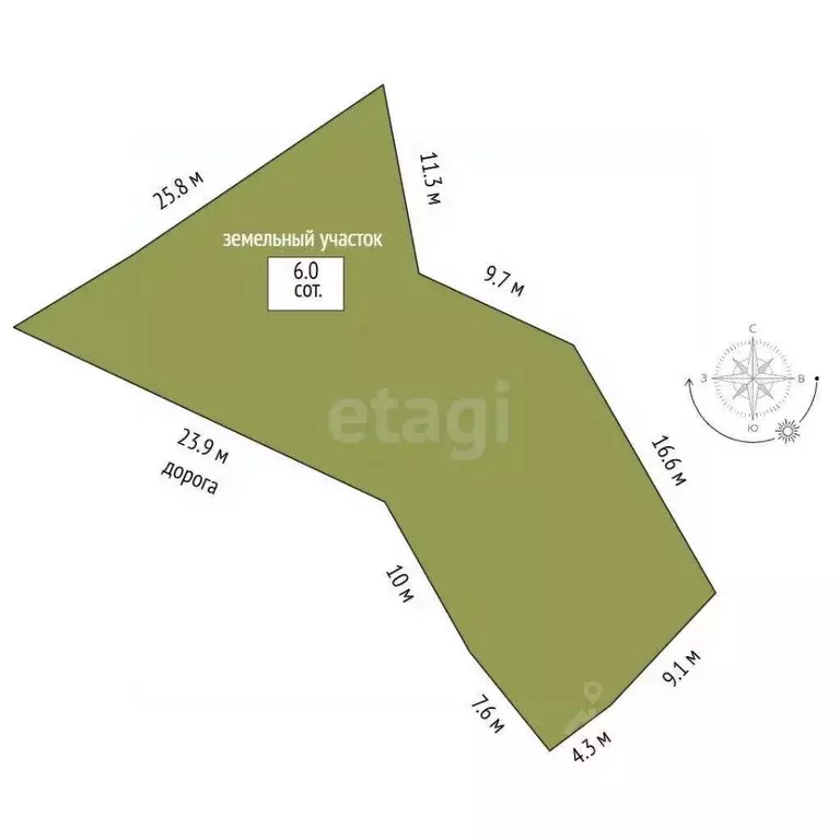 Участок в Крым, Ялта муниципальный округ, Голубой Залив пгт ул. ... - Фото 2