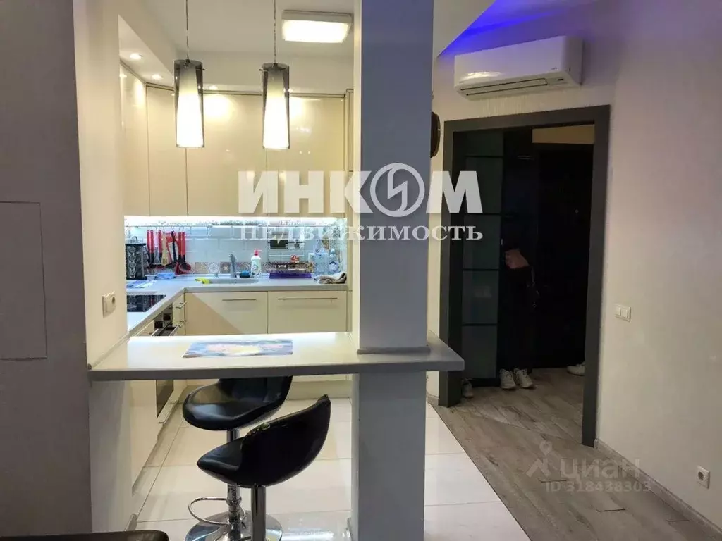 Квартира, 1 комната, 39.7 м - Фото 1