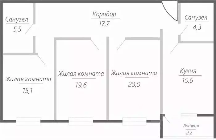 3-к кв. Самарская область, Тольятти ул. Фрунзе, 2В (100.0 м) - Фото 0