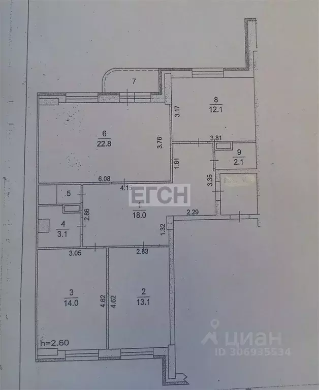 3-к кв. Московская область, Щелково Богородский мкр, 10к2 (86.4 м) - Фото 1