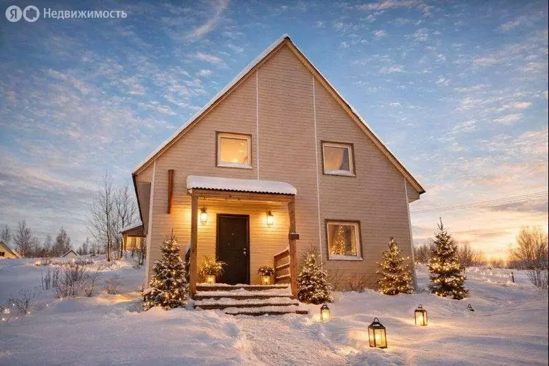 Дом в деревня Разметелево, улица Олега Мрачко, 56 (112.2 м) - Фото 1