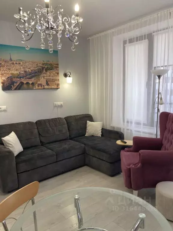 Студия Москва Новодмитровская ул., 2к5 (30.0 м) - Фото 1