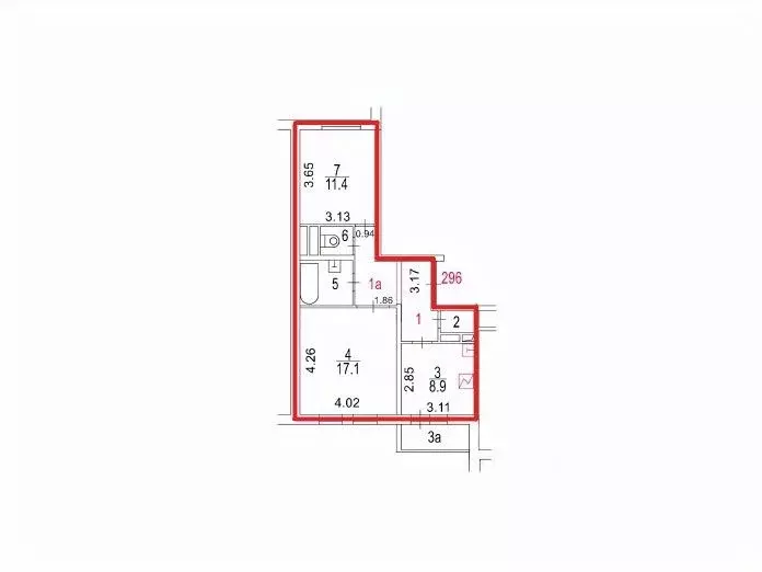 2-к кв. Московская область, Подольск Юбилейная ул., 1к2 (53.3 м) - Фото 1